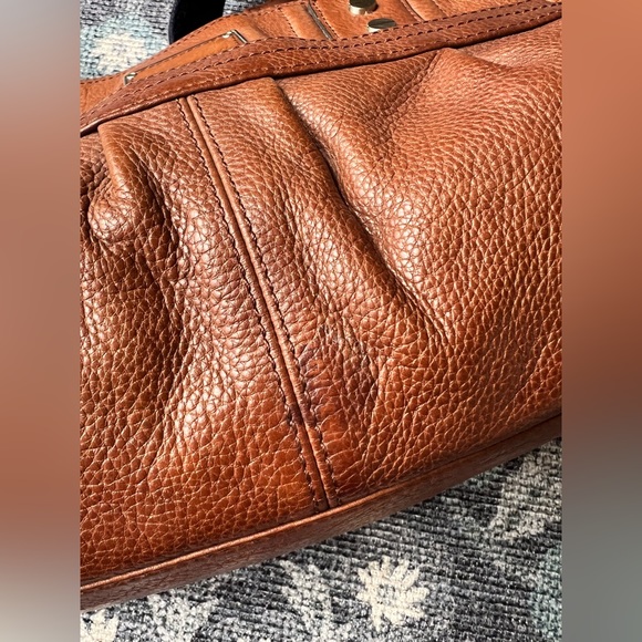 B Makowsky brown leather handbag - Picture 9 of 9